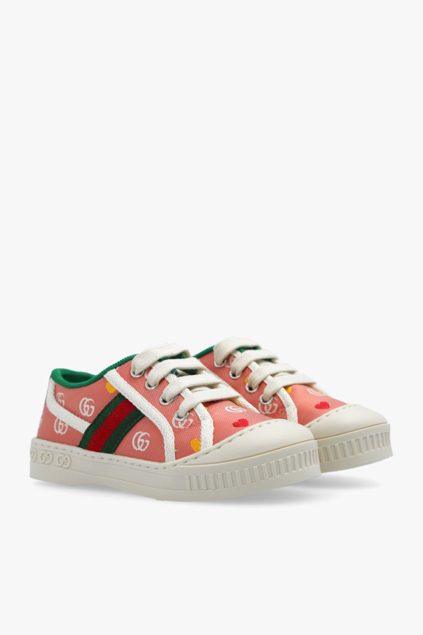 Tgkb5Shops Ukraine Pink Sneakers with Web stripe Gucci Kids miro sneakers gucci shoes